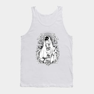 Skull on hand tattoo Girl Tank Top